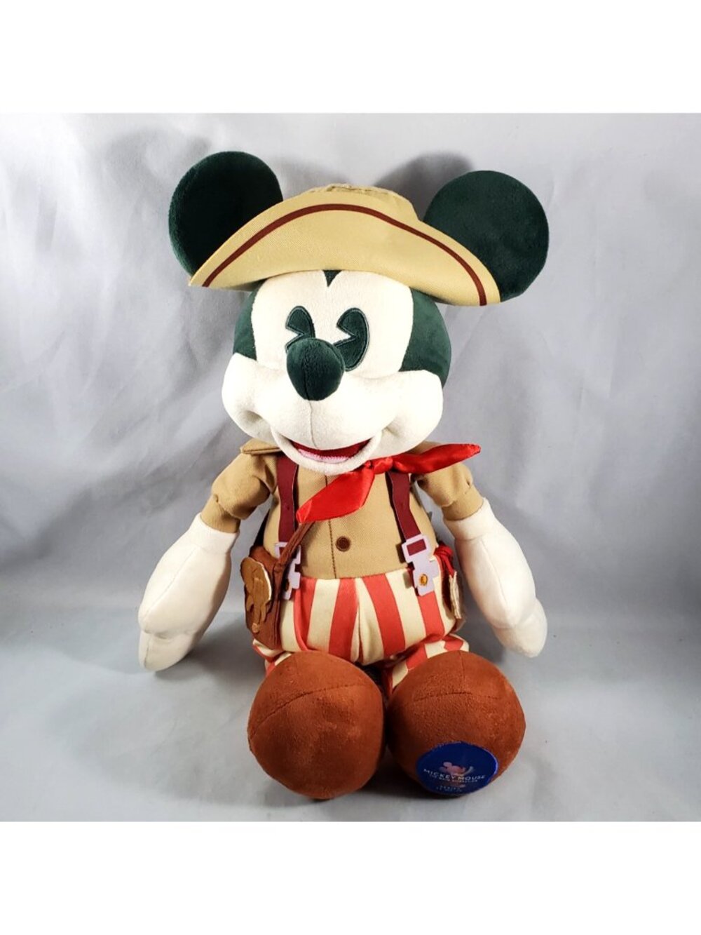Mickey Main Attraction Plush Jungle Cruise Skipper 11/12 In Series WDW 50th Anni
